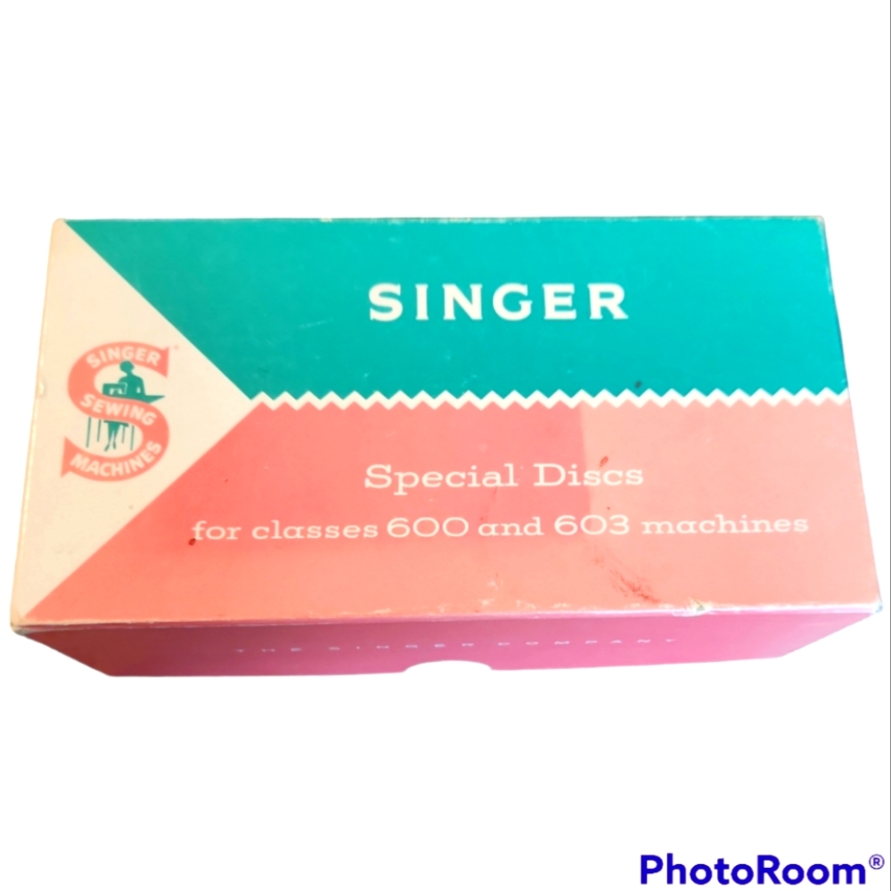 12 Vintage SINGER Special Discs for Class 600 & 603 Sewing Machines  Part 21976